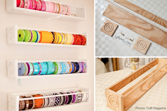 Ribbon Holder: A DIY Project and Storage Tips - At Home with Kim